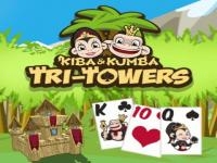 Jeu mobile Kiba & kumba: tri towers solitaire