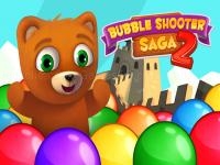 Jeu mobile Bubble shooter saga 2 - team battle