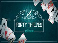 Forty thieves solitaire