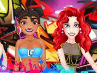 Jeu mobile Princess bff floss dance