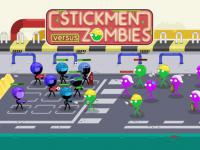 Jeu mobile Stickmen vs zombies