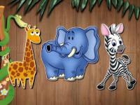 Jeu mobile Animal shapes