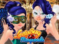 Jeu mobile Ladybug masquerade maqueover