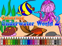 Jeu mobile Coloring underwater world 2