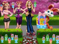 Jeu mobile Girls easter chocolate eggs