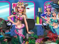Jeu mobile Princess mermaid beauty salon