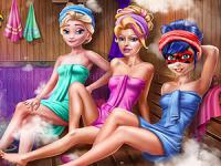 Jeu mobile Super girls sauna realife