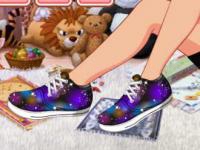 Jeu mobile Galaxy shoes