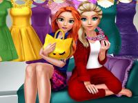 Sisters dressing room