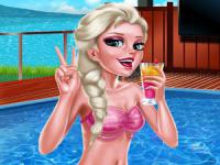 Jeu mobile Ice queen pool day