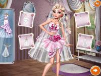 Frozen wedding ceremony