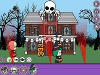 Halloween house decorator