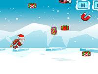 Jeu mobile Flying santa gifts