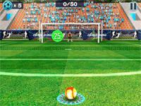 Jeu mobile 3d free kick: world cup 18