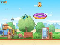 Jeu mobile Cam & leon donut hop