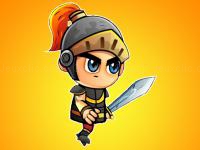 Jeu mobile Warrior and coins