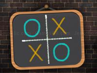 Tic tac toe blackboard