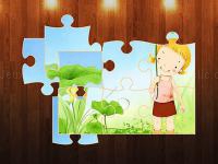 Jeu mobile Jigsaw puzzles: kids cartoons