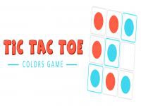 Tic tac toe colors game