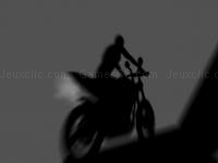 Shadow bike rider