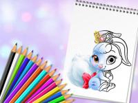 Jeu mobile Cute animals coloring book