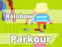 Jeu mobile Kogama rainbow parkour