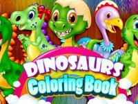 Dinosaurs coloring book