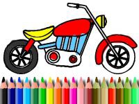 Jeu mobile Bts motorbike coloring