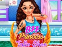 Jeu mobile Bff princess tatoo shop