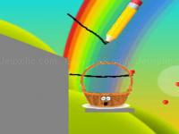 Falling apples drawing