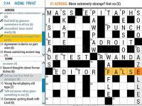 Jeu mobile Best daily cryptic crossword