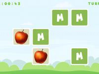 Jeu mobile Memory fruits