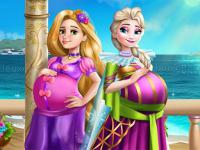 Jeu mobile Palace princesses pregnant bffs