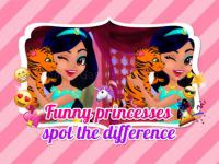 Jeu mobile Funny princesses spot the difference