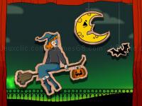 Jeu mobile Halloween witch fly
