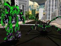 Jeu mobile Spider robot warrior web robot spider