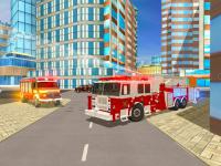 Jeu mobile Fire city truck rescue driving simulator