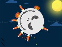 Jeu mobile Halloween knife hit