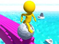 Jeu mobile Roll run 3d