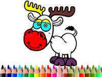 Bts deer coloring book