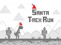 Santa t rex run