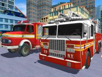 Jeu mobile City fire truck rescue