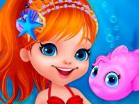 Cute mermaid dress up