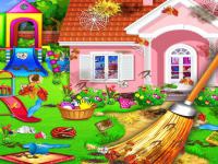 Jeu mobile Sweet home cleaning : princess house cleanup game
