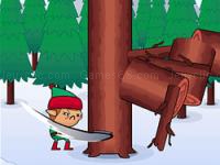 Jeu mobile Lumberjack santa claus