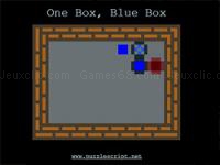 One box, blue box