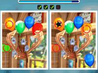 Jeu mobile Looney tunes winter spot the difference
