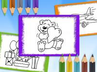 Jeu mobile Cartoon coloring book