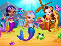 Jeu mobile Little mermaids dress up