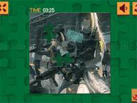 Jeu mobile Anime girl with gun puzzle